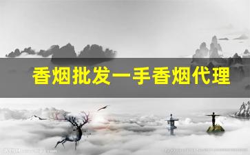 香烟批发一手香烟代理厂家货源-烟批发供应商有多赚钱