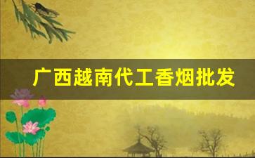 广西越南代工香烟批发厂家一手免费代理-长白山烟越南代加工