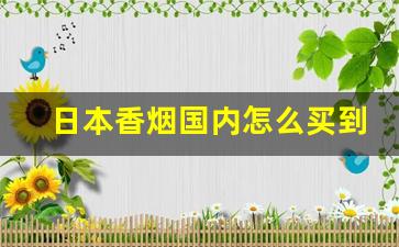 日本香烟国内怎么买到-日本买香烟价格表图