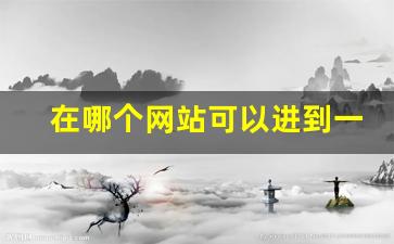 在哪个网站可以进到一手货源-有哪些平台可以找到一手货源