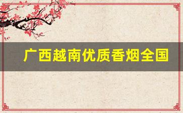 广西越南优质香烟全国代发