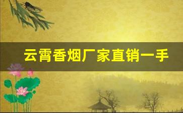 云霄香烟厂家直销一手货源网-高品质云霄仿真香烟批发