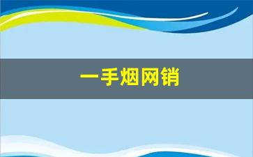 一手烟网销