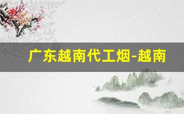 广东越南代工烟-越南代工烟正品购买