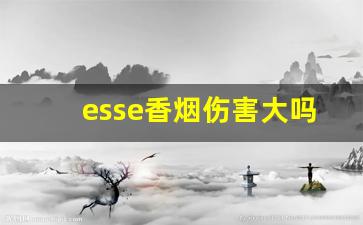 esse香烟伤害大吗-esse香烟在中国能买到吗