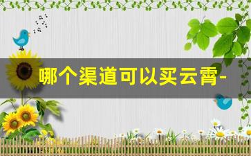 哪个渠道可以买云霄-100%纯云霄烟批发